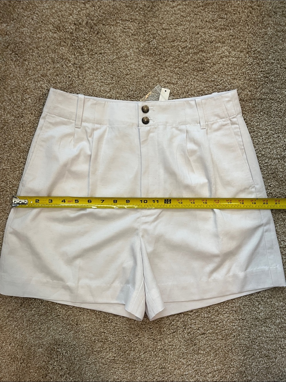 Madewell the Drapey Twill Pleated Shorts - Picture 13 of 13